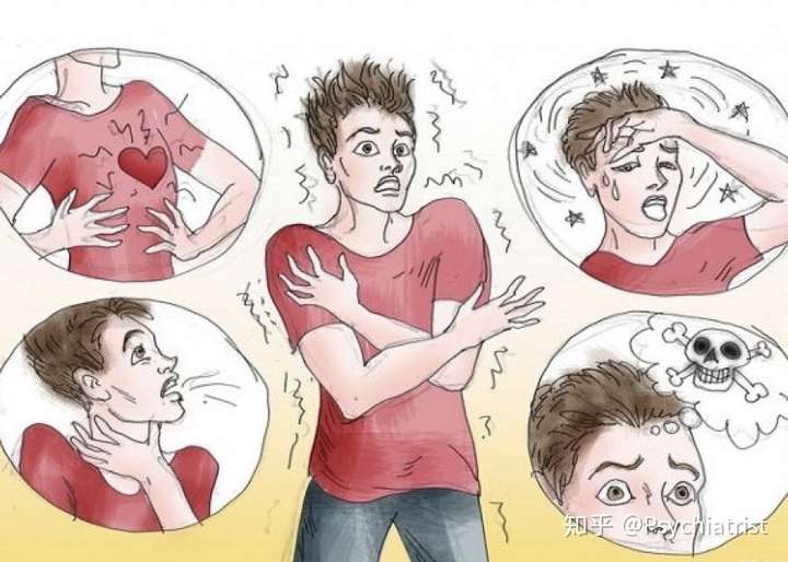 遇到危险会出现恐惧,心跳加速,面对喜欢的异性感到紧张,比赛