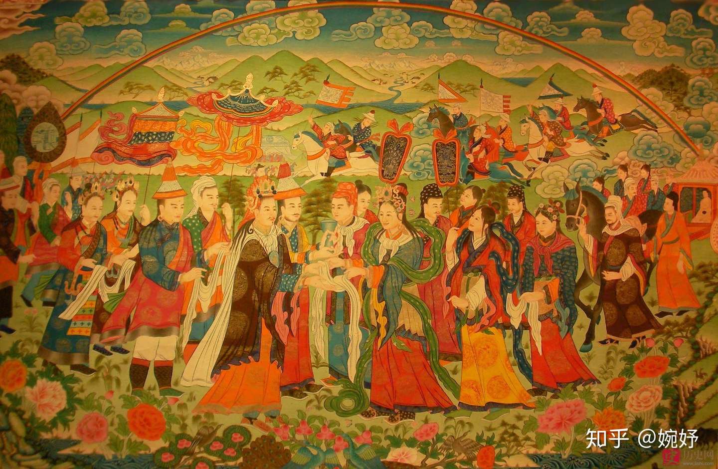 大唐文成公主一一雪域高原上孤独的背影 知乎