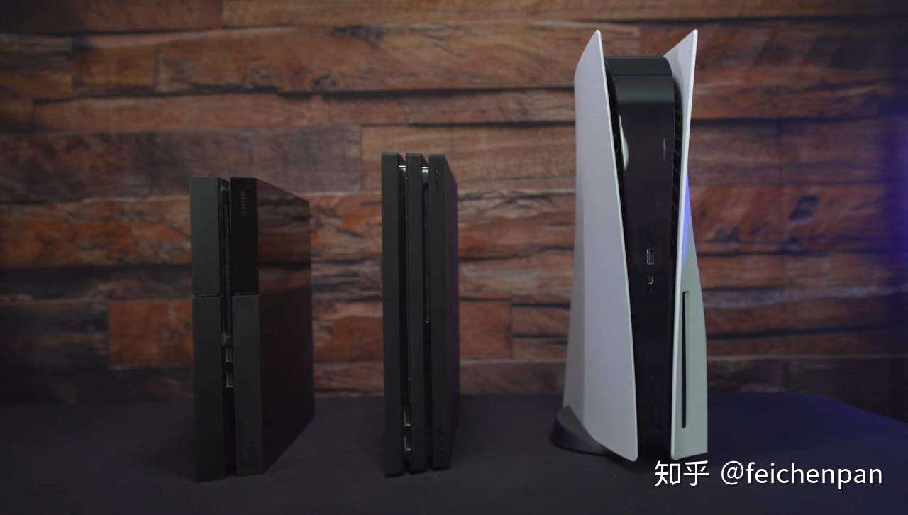 索尼ps4,ps4pro,ps5實機對比圖