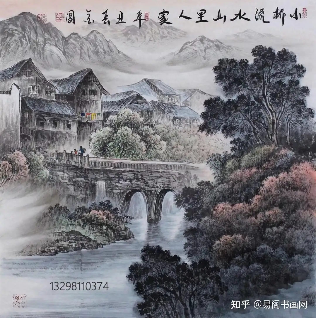 笔落千岩秀，墨成气韵生，国画大师周金阊作品赏析- 知乎