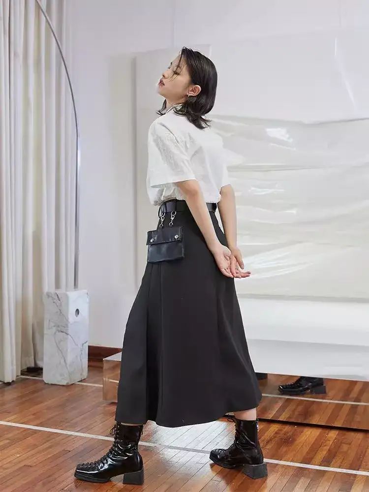 限定商品AMERI CHASM SCREEN SKIRT ロングスカート