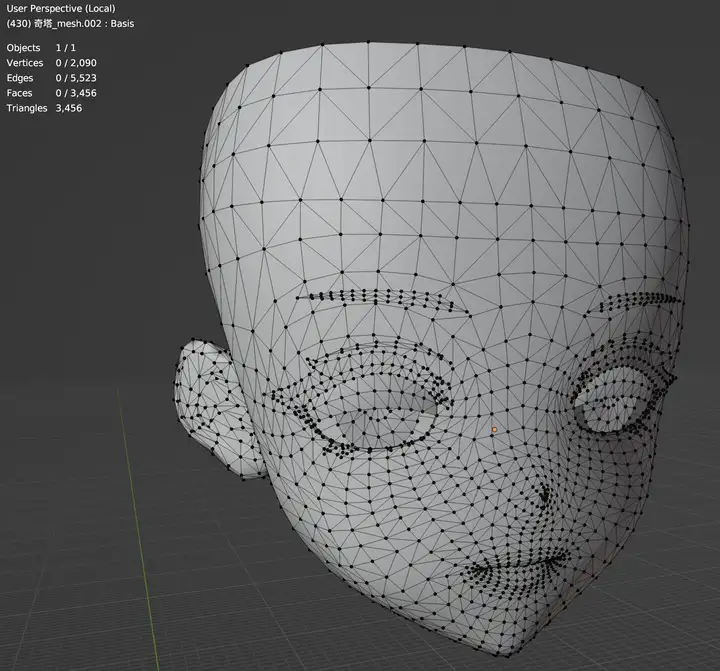 [08-Assets/Images/ImageBag/UrealEngineNPR/蓝色协议_Normal检测描边.png)
|
||||
4. 预先画好的轮廓(GBuffer)。
|
||||
|
||||
所以使用需要 OutlineId、OutlineWidth(感觉可以传递一个全局Outline信息贴图再通过ID查表来获取,但只能在角色较少时使用)、OutlinePaint 、OutlineZShift(个人感觉不需要)
|
232
03-UnrealEngine/卡通渲染相关资料/渲染功能/阴影控制/SDF面部阴影/二维SDF面部阴影方案.md
Normal file
232
03-UnrealEngine/卡通渲染相关资料/渲染功能/阴影控制/SDF面部阴影/二维SDF面部阴影方案.md
Normal file
@ -0,0 +1,232 @@
|
||||
---
|
||||
title: 二维SDF面部阴影方案
|
||||
date: 2023-12-08 23:43:36
|
||||
excerpt:
|
||||
tags:
|
||||
rating: ⭐
|
||||
---
|
||||
原文为:https://zhuanlan.zhihu.com/p/670837192
|
||||
# 效果
|
||||
https://www.bilibili.com/video/BV1Ac411D7gj/?t=2&spm_id_from=333.1007.seo_video.first&vd_source
|
||||
|
||||
## 一、前言
|
||||
|
||||
目前实时渲染领域卡通渲染脸部光照主要有两种实现方法:
|
||||
1. 修改法线
|
||||
2. 使用SDF贴图
|
||||
|
||||
关于脸部卡通渲染方案的介绍可以看参考下面这篇文章:
|
||||
https://zhuanlan.zhihu.com/p/411188212
|
||||
|
||||
下面说一下我对这两种方案的理解。
|
||||
|
||||
### 1.1修改法线的方案
|
||||
![