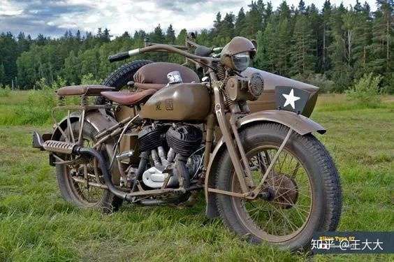 摩托车科普 当年鬼子进村开的是哈雷 不是拖拉机 知乎