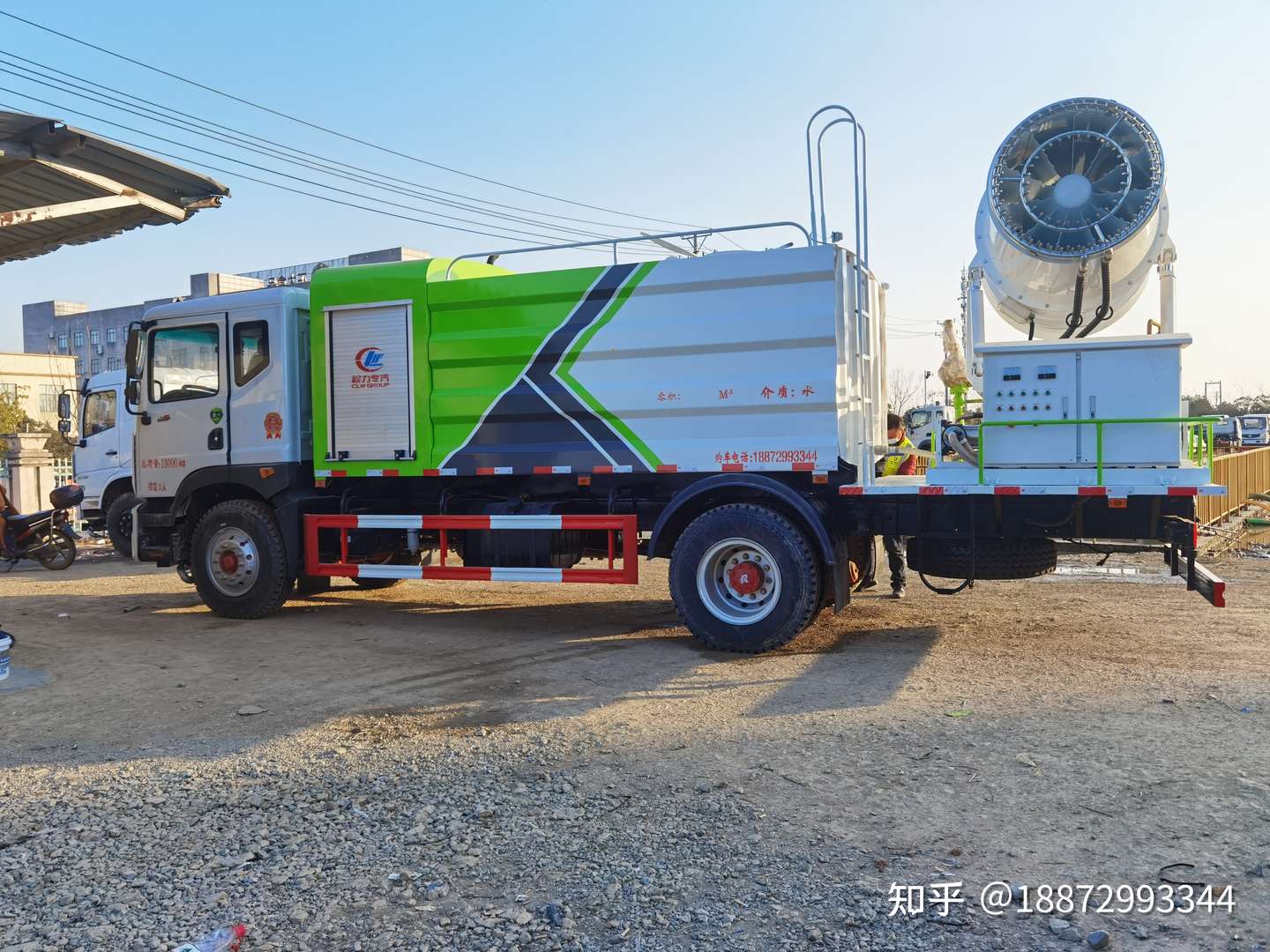 墙裂推荐东风d9国六12方多功能抑尘车 知乎
