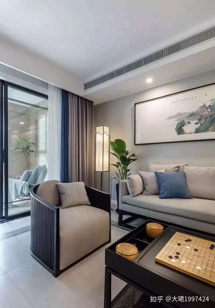 帝王国际128㎡简约新中式，精致典雅