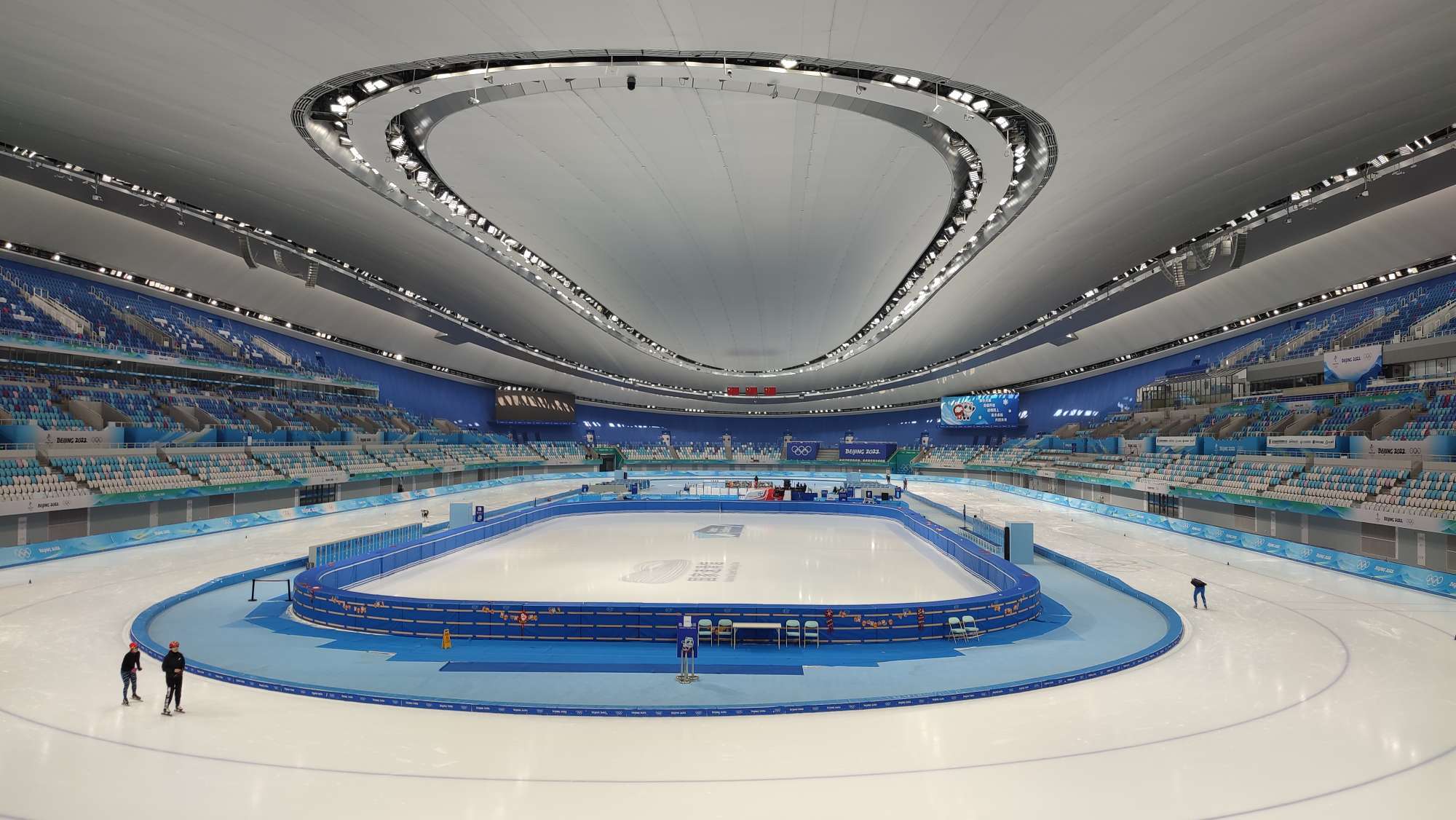 2022冬奥会冰丝带图片图片