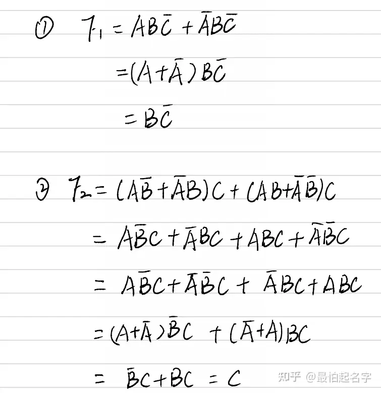 逻辑函数的公式化简- 知乎
