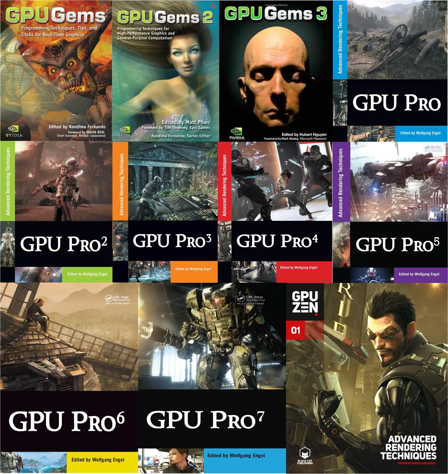 GPU精粹与Shader编程】(一) 全系列11本书核心知识点总览- 知乎