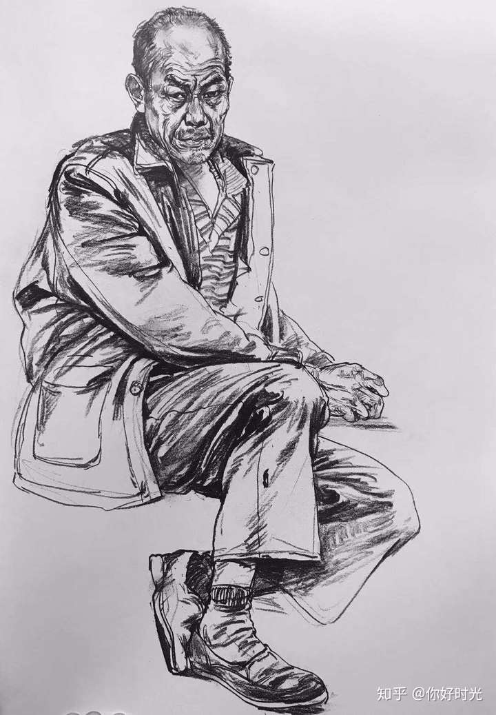 请问这两张速写的水平如何?