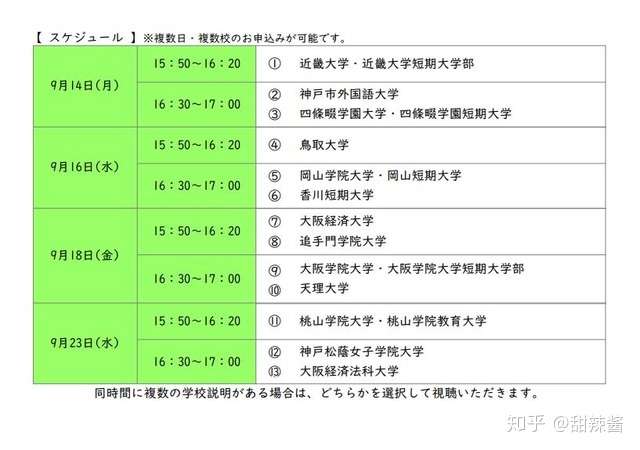 年9月 Consupit将以高校教师为对象举办 在线日本大学信息研讨会 知乎