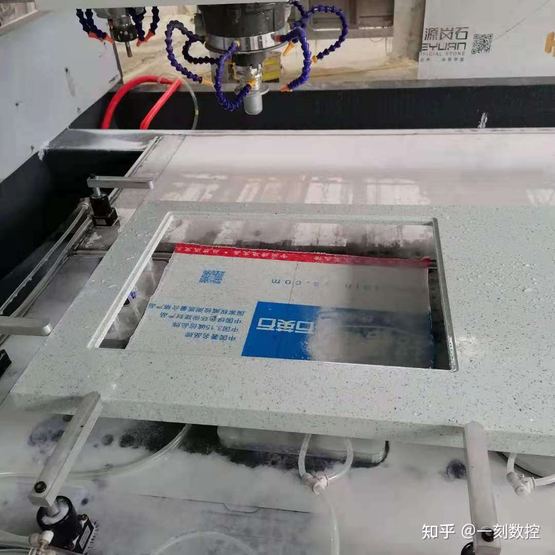 石英石全自动台面加工中心石材台面加工设备双工序台面加工中心 知乎