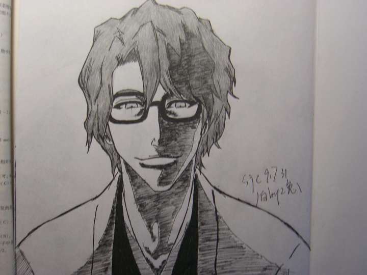 死神的蓝染忽右介.