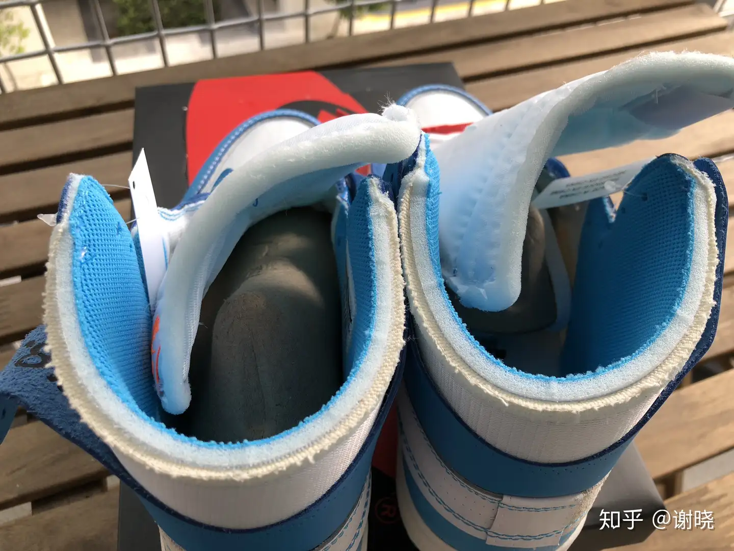 Air Jordan 1 x Off White UNC 测评- 知乎