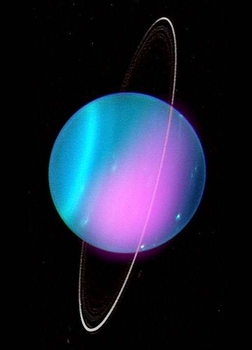 太空僧 的想法: 钱德勒x光望远镜拍摄的天王星 - 知乎