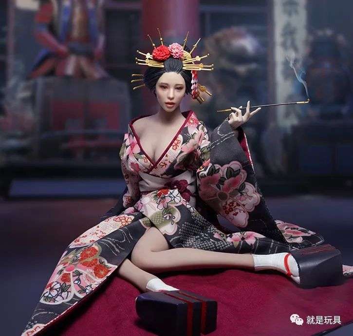 Super Duck和风 花魁 日本风俗届明星居然出12寸套装了 知乎