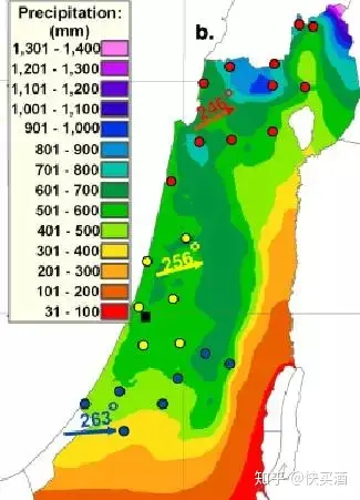 以色列气候类型分布图图片