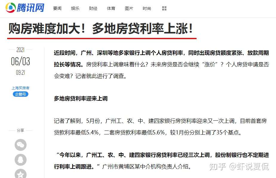 贷款利率涨了 错过6月 贷款将更难 知乎