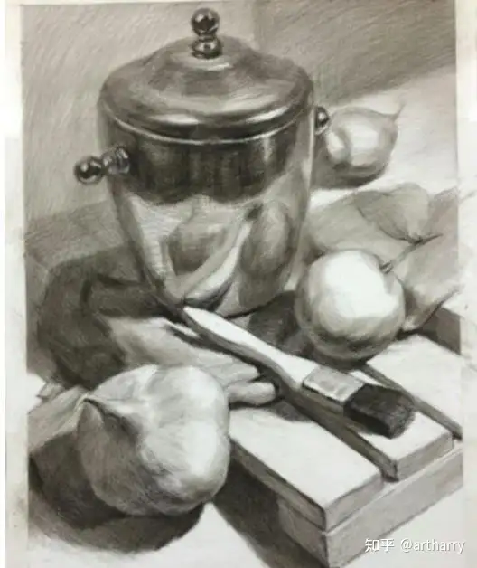 美院画室老师讲解素描静物画法技巧:如何才算画好?-美术100 美院画室老师讲解素描静物画法技巧:如何才算画好?