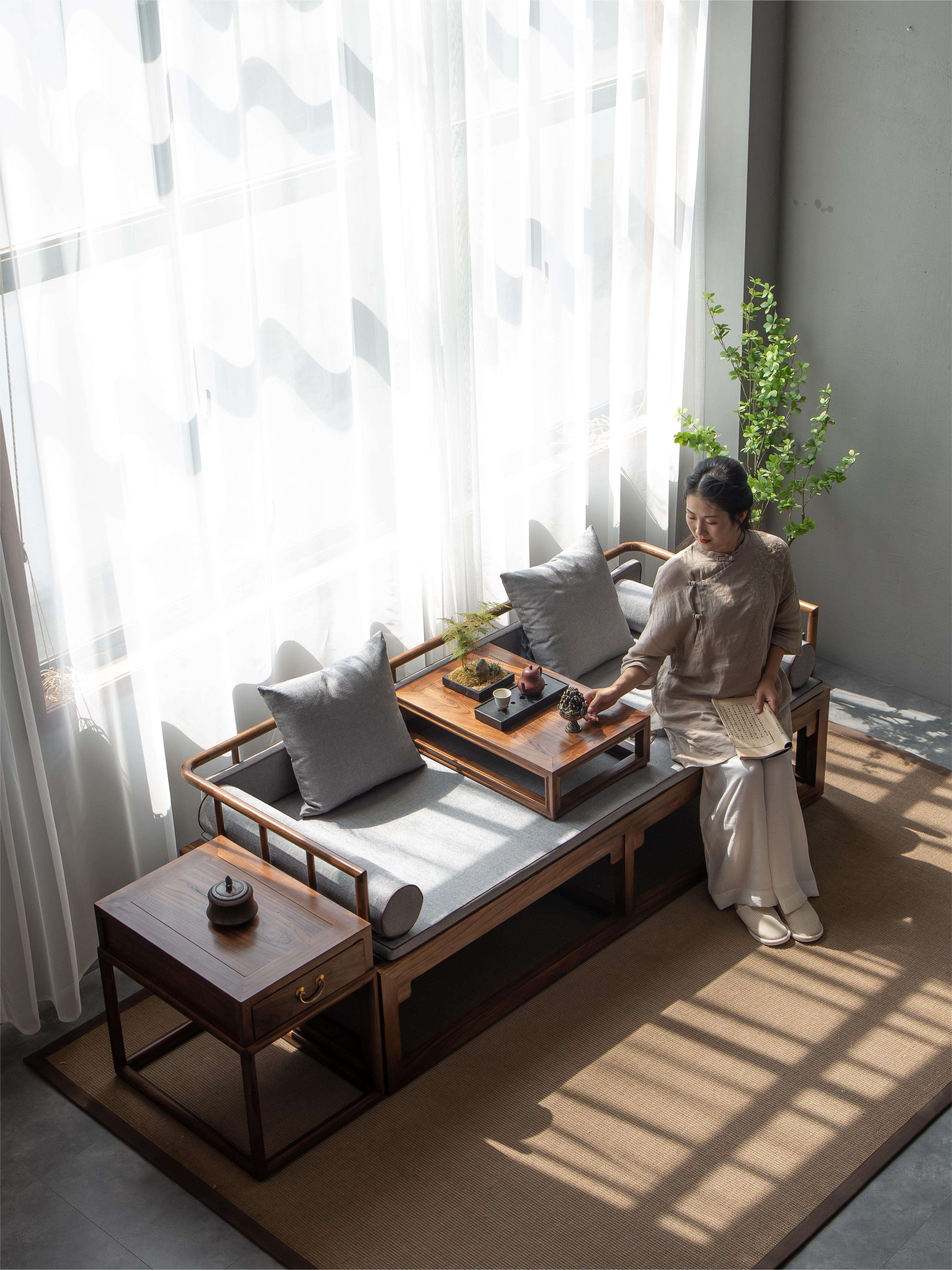 新中式卧榻罗汉床之… - 知乎