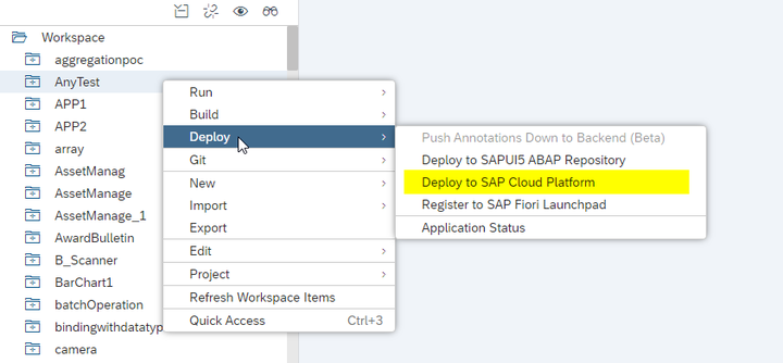 怎么把SAP UI5应用部署到SAP云平台的Fiori Launchpad里去