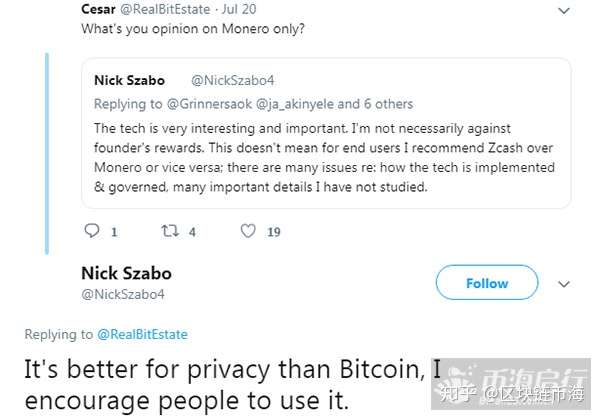 有尼克 萨博背书 门罗币能大涨吗 知乎