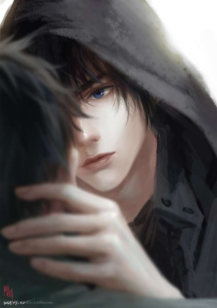 巨的大佬(名字忘记了呜呜呜呜不好意思) 还有这张,是有点柔和的张起灵