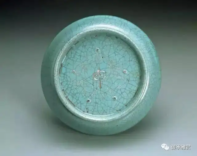 好きに ▽鴻▽宋朝時代 陶磁器 汝窯天青釉獣足鼎式炉 染付 時代物 中国