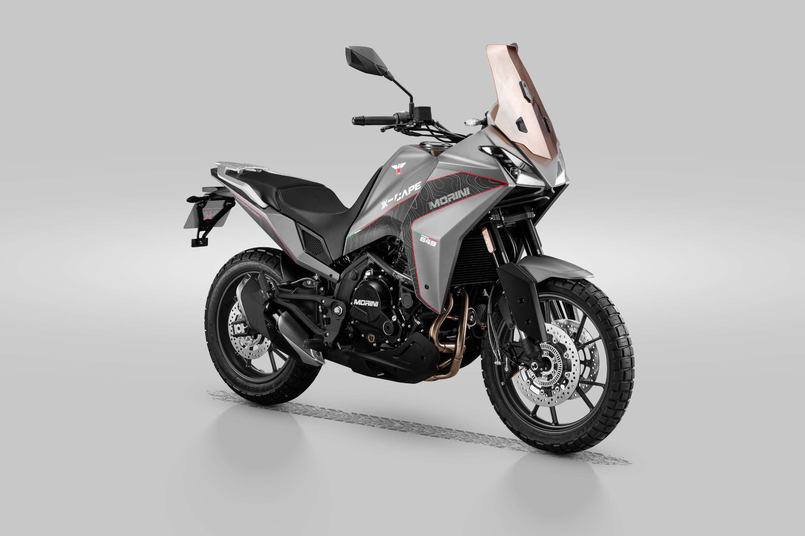 摩托##摩托车##机车#摩托莫里尼x-cape 650 adv,你觉得哪个颜色好看?