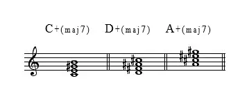 按音程升降来排序依次是:大七和弦,属七和弦,小七和弦,半减七和弦,减