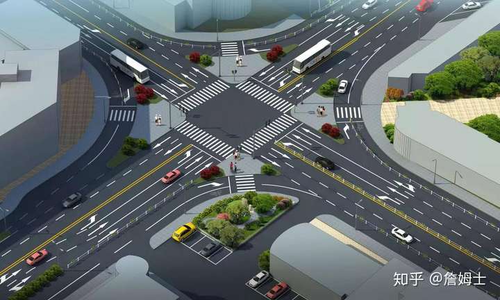 交通讨论室交叉口的面积是否越大越好