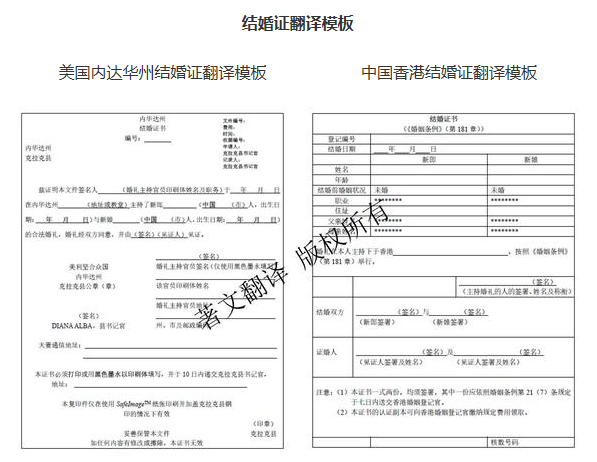 国外 国内结婚证翻译 知乎