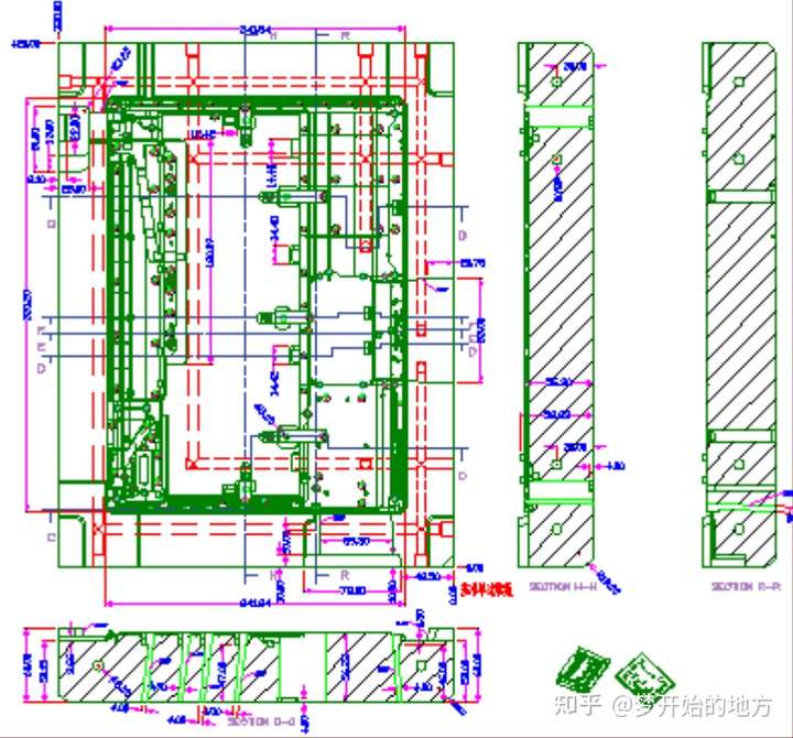 塑胶模具设计：初学者必须要懂的2D出图标注，你学到了吗的图10