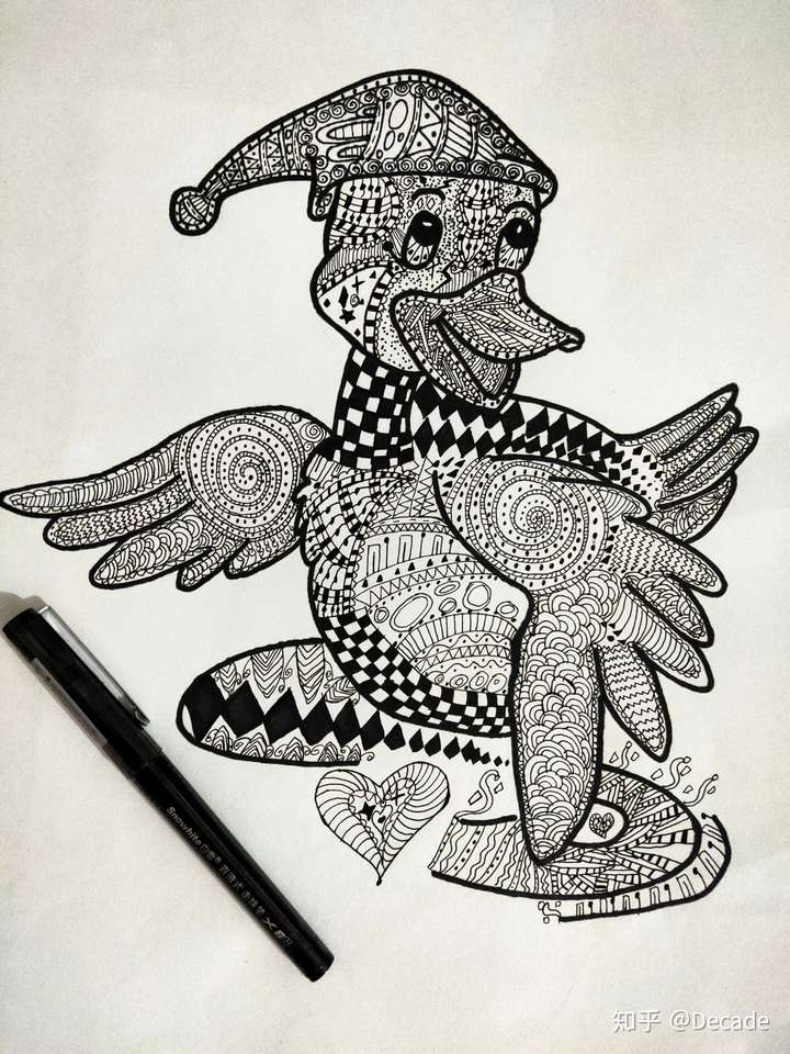 幼师复杂创编简笔画