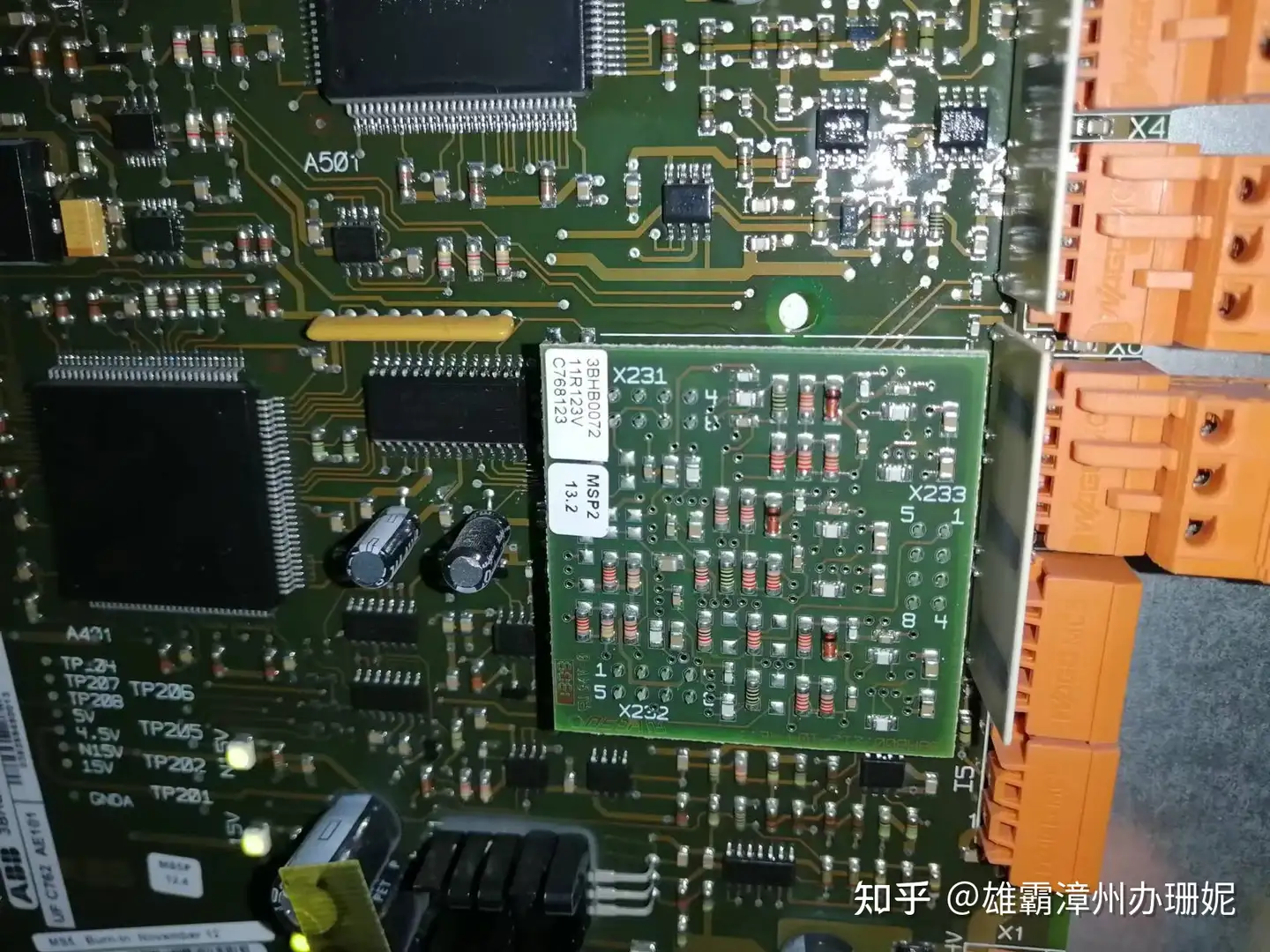 UFC762AE101 3BHE006412R0101变频器电路板用于ACS 6000变频器订货号 