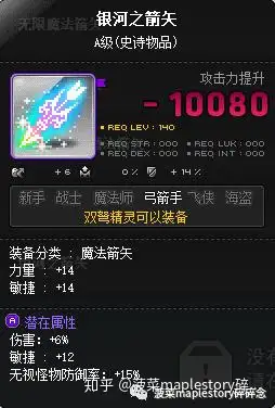 冒险岛职业攻略-双弩精灵篇
