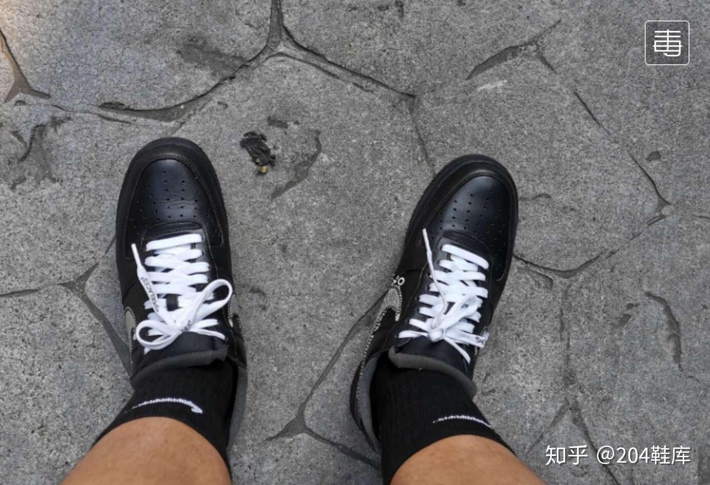 三个配色off White X Air Force 1 4鞋库 知乎