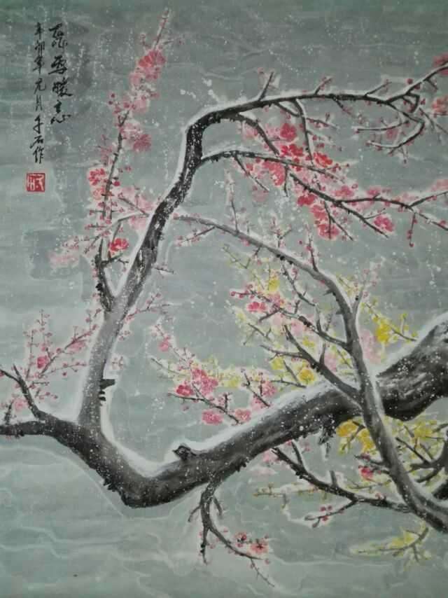 著名画家贺德昌 千石 作品展示 知乎