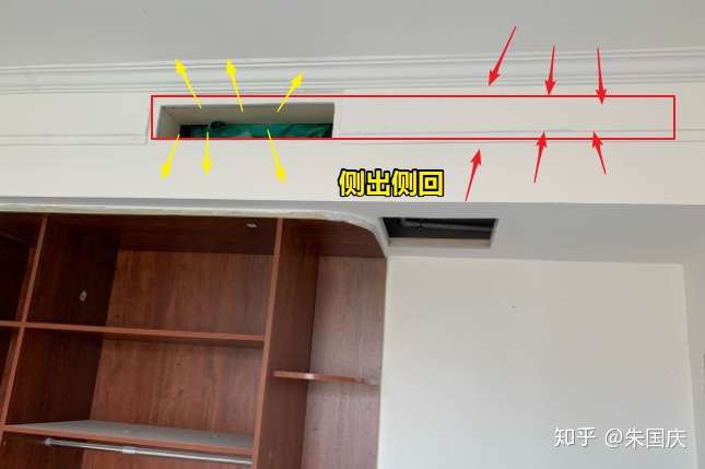 请教大家中央空调的回风口这么设置可以吗