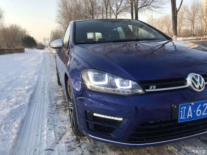 蓝色高尔夫r我的最爱感受它的魅力