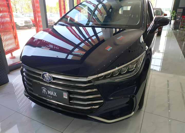 到店实拍2021款宋max最大扭矩245nm配360度全景影像上坡辅助