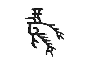 写作"风,最早见于甲骨文,假借"凤"为"风,本为象形字,像凤鸟高冠修