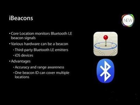 苹果 iBeacon 是在移动平台上室内服务解决方