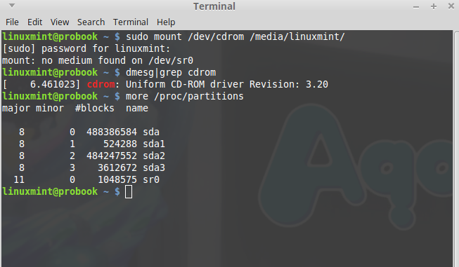 LinuxMint怎么解决挂载光驱异常? - Ubuntu - 知乎