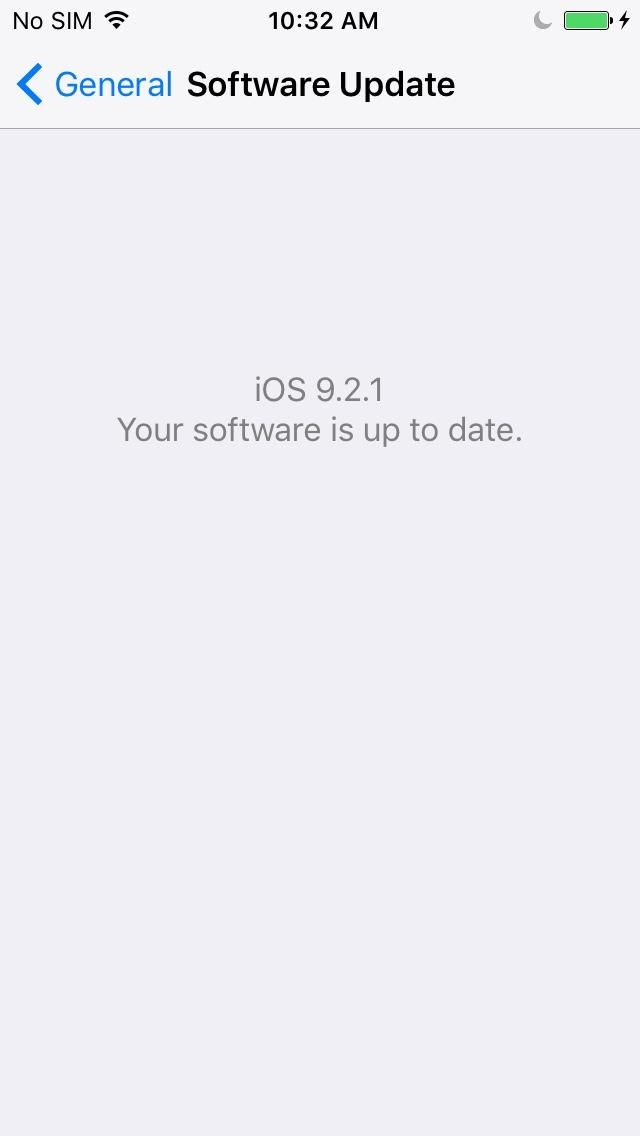 如何关闭iOS系统自动更新提示? - iOS 9
