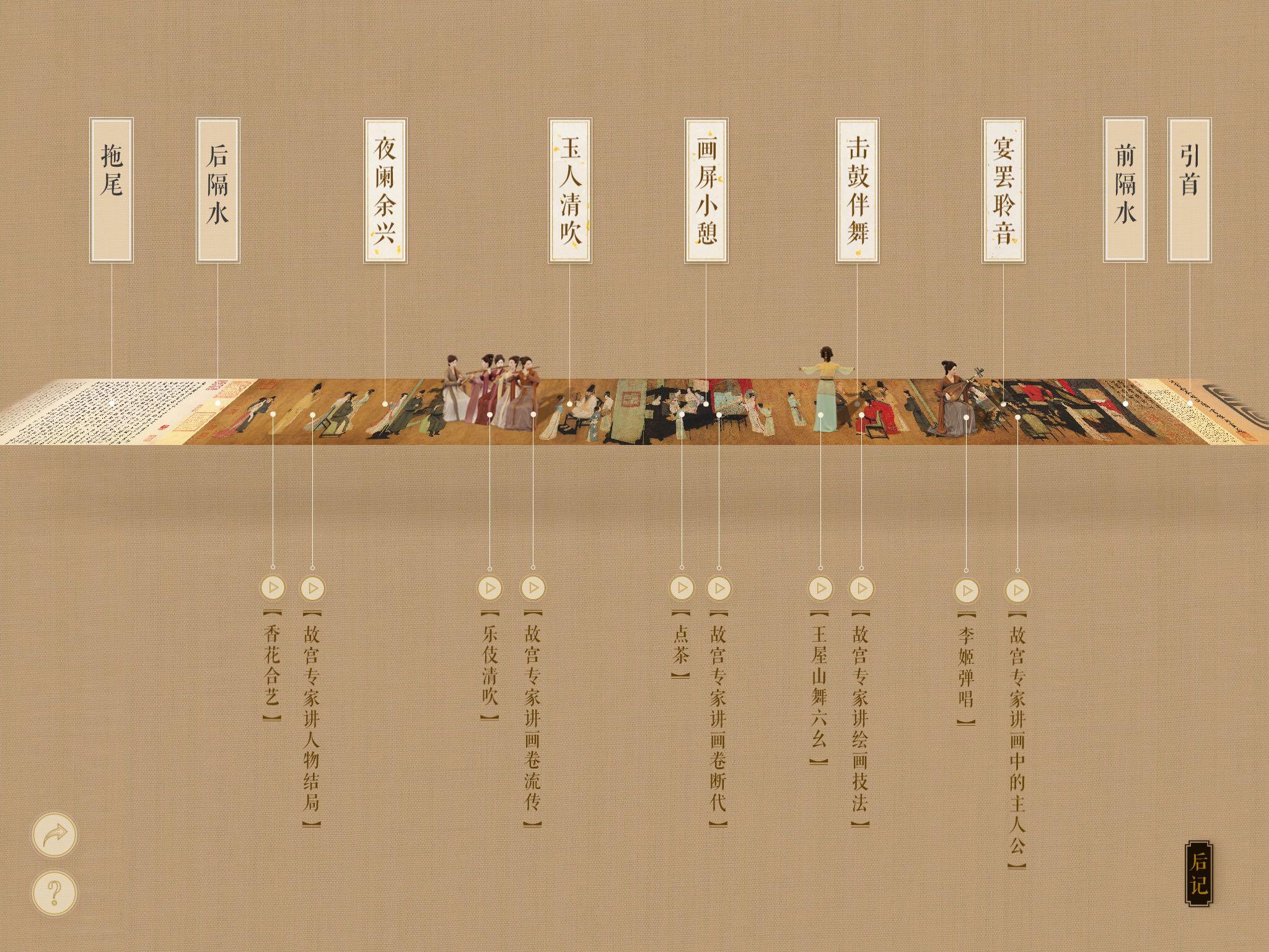 如何评价ios应用韩熙载夜宴图