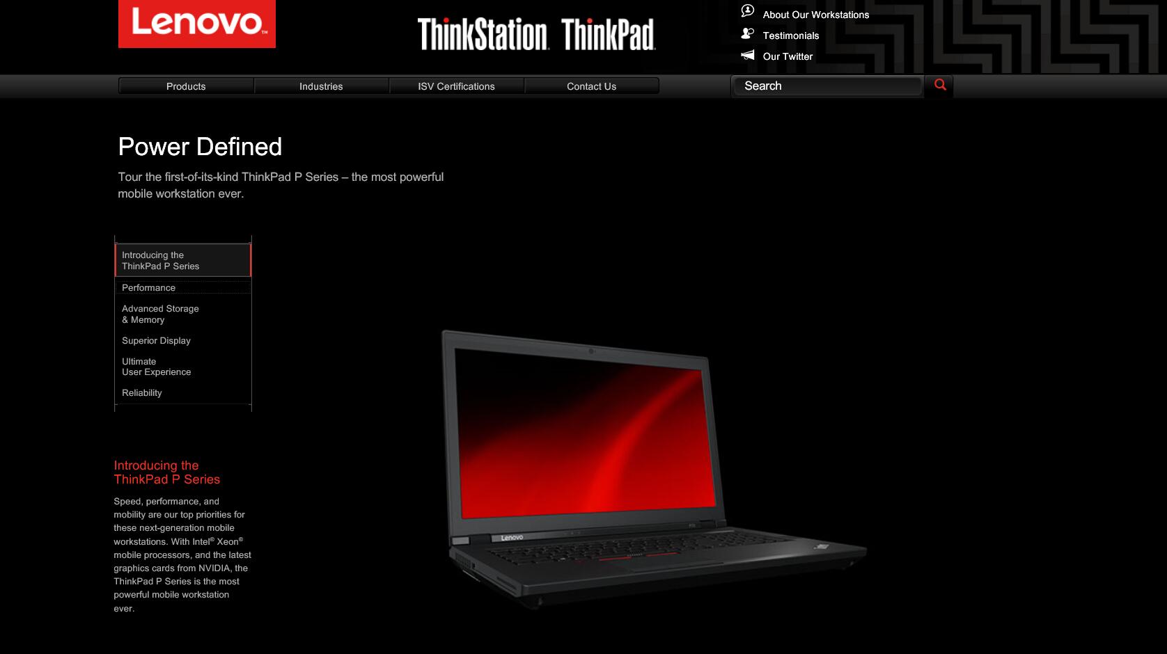 正式发布thinkpadp50p70移动工作站