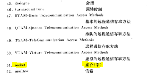 Socket为什么要翻译成套接字 Socket为什么要翻译成套接字