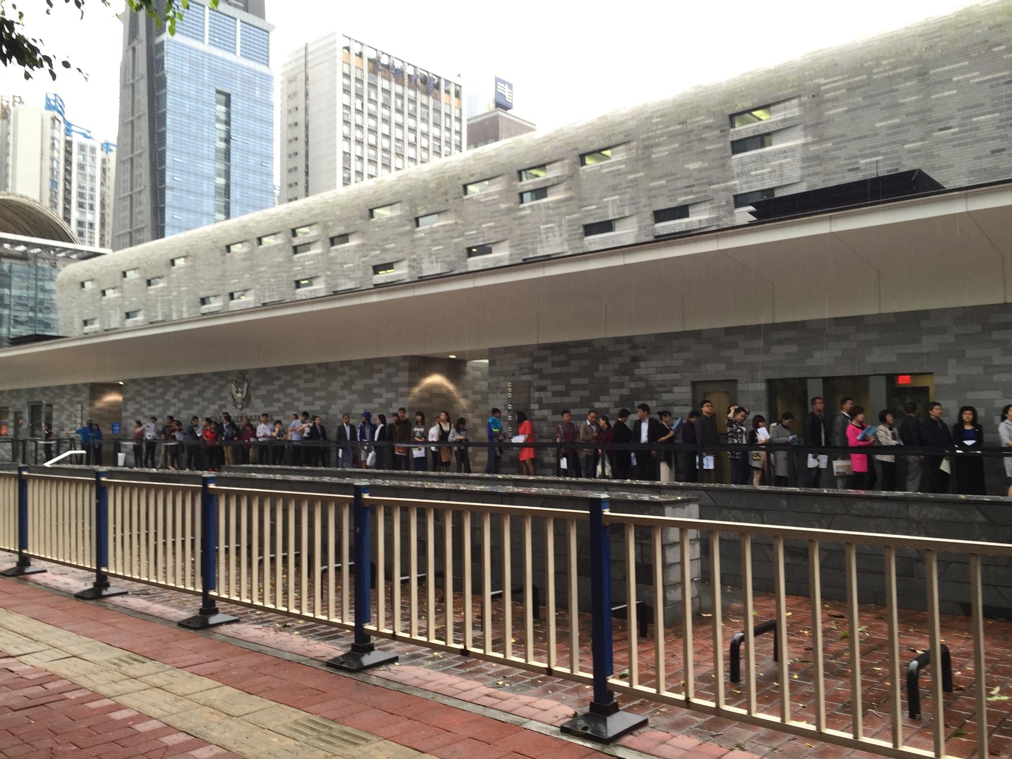 驻广州美国使领馆美国f1签证过程是什么样的