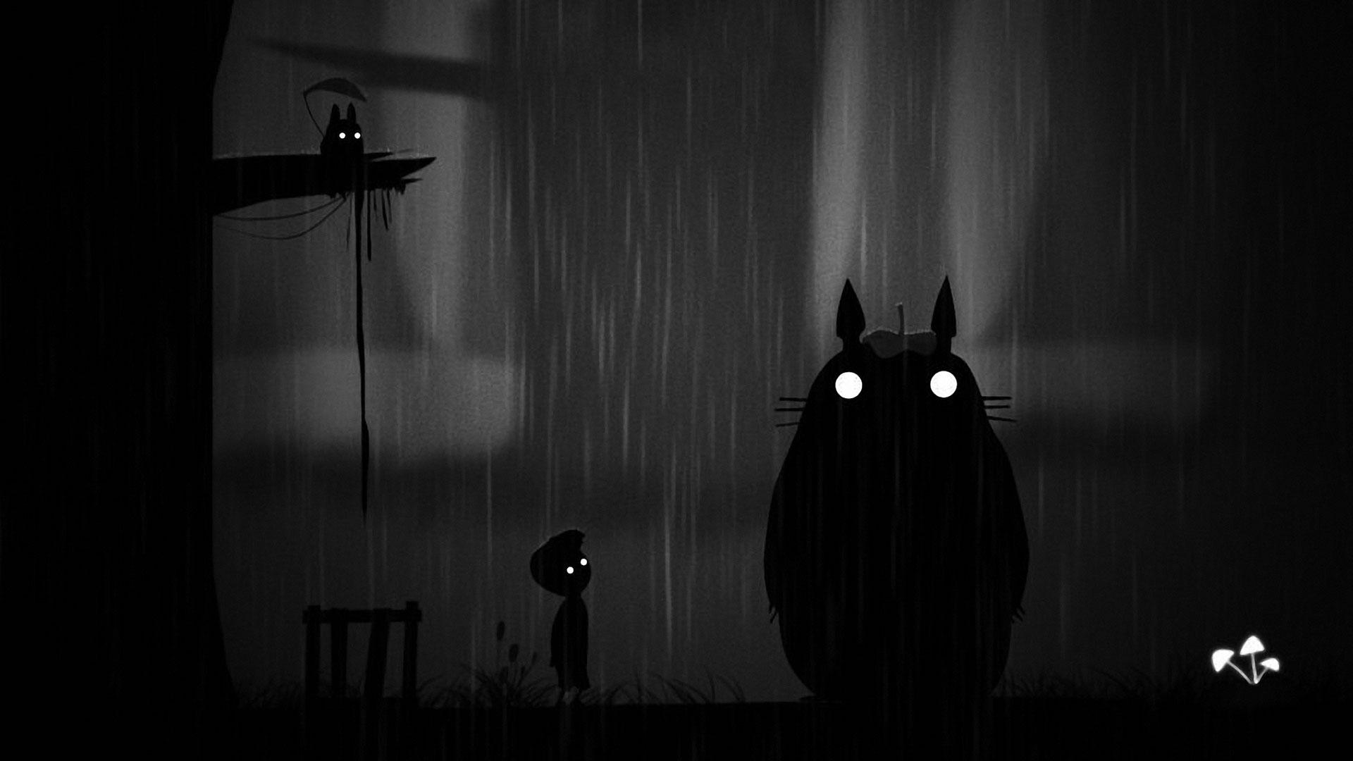 游戏精心打造的黑白画面,配以大噪点的迷雾带来浓重的神秘感和孤独感