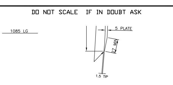 图纸上的【do not scale if in doubt ask】这句话